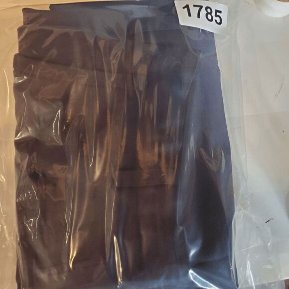 IZOD Golf Shorts Men's 36 Navy Blue Slash Pockets Casual Flat Front Regular Fit - Picture 9 of 9